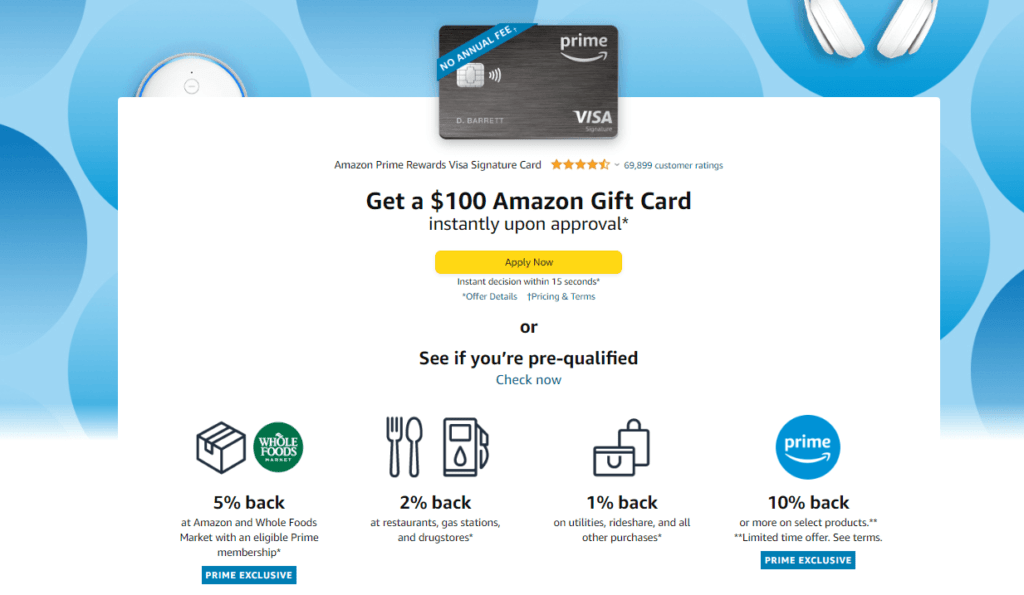 Amazon Credit Card Bonus