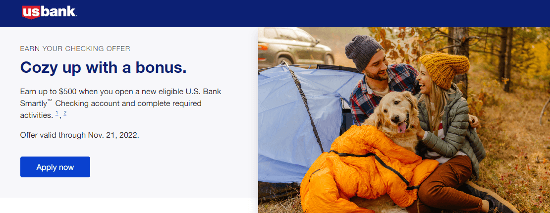 US Bank Checking Account Bonus